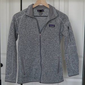 Gray Patagonia Sweater Jacket